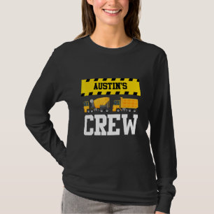 Camiseta Austin Construcción Equipo Personalizado Dumptruck