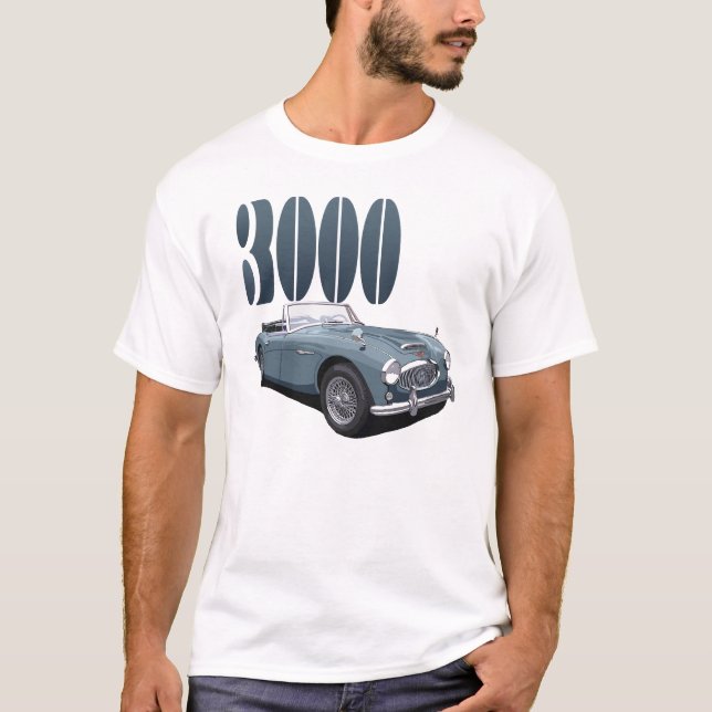 Camiseta Austin Healey 3000 (Anverso)