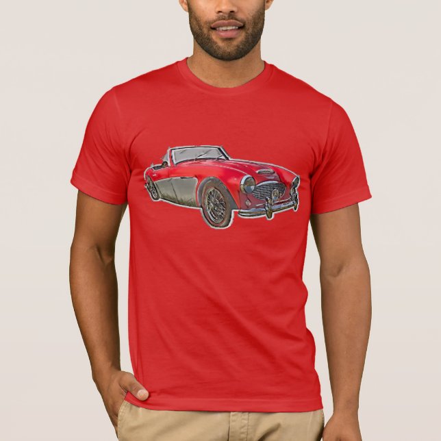 Camiseta Austin-Healey Abstract T-Shirt (Anverso)