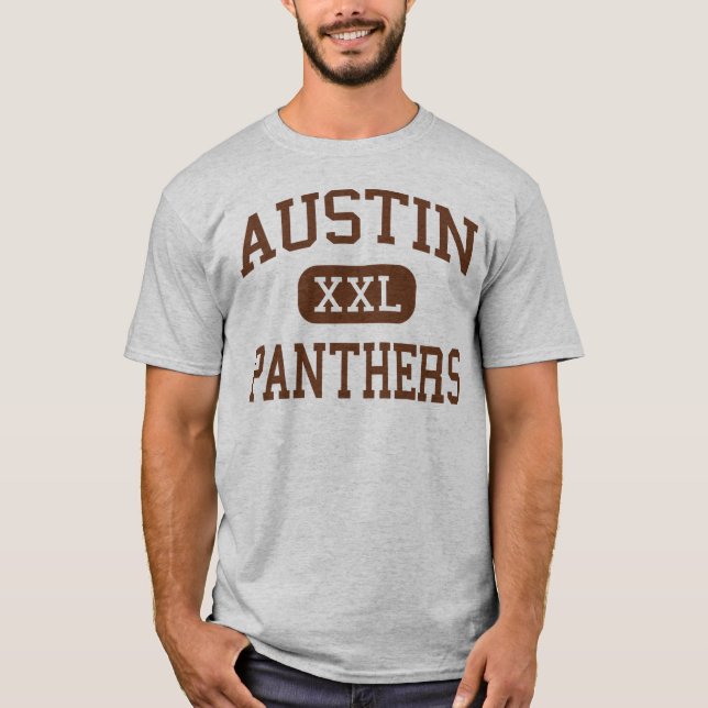 Camiseta Austin - panteras - High School secundaria - El (Anverso)