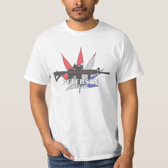 Camiseta ¡Austin Petersen para presidente Shirt! (Anverso)