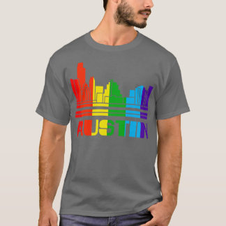 Camiseta Austin Pride Austin LGTB Gift LGBTQ Supporter Tee