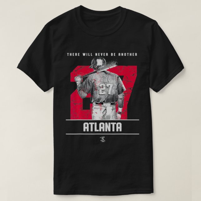 Camiseta Austin Riley  There Will Never Be Another  Apparel (Diseño del anverso)