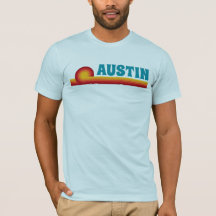 Austin Tee Masculino de Austin, inspirado en la co