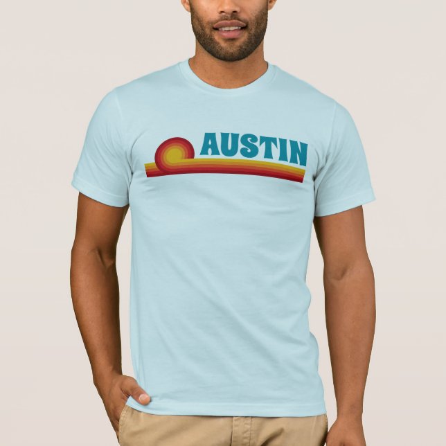Camiseta Austin Tee Masculino de Austin, inspirado en la co (Anverso)