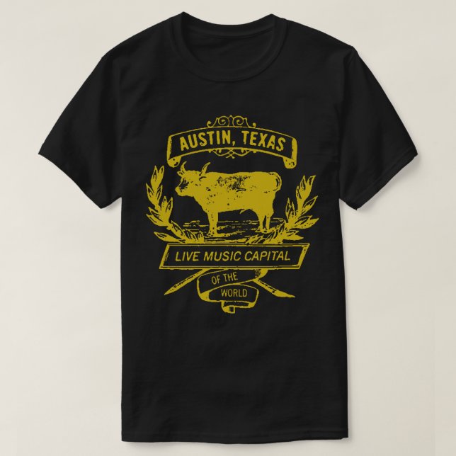 Camiseta Austin Texas (Diseño del anverso)