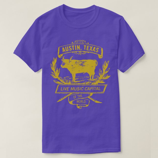 Camiseta Austin Texas (Diseño del anverso)
