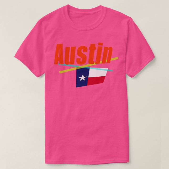 Camiseta Austin Texas (Diseño del anverso)