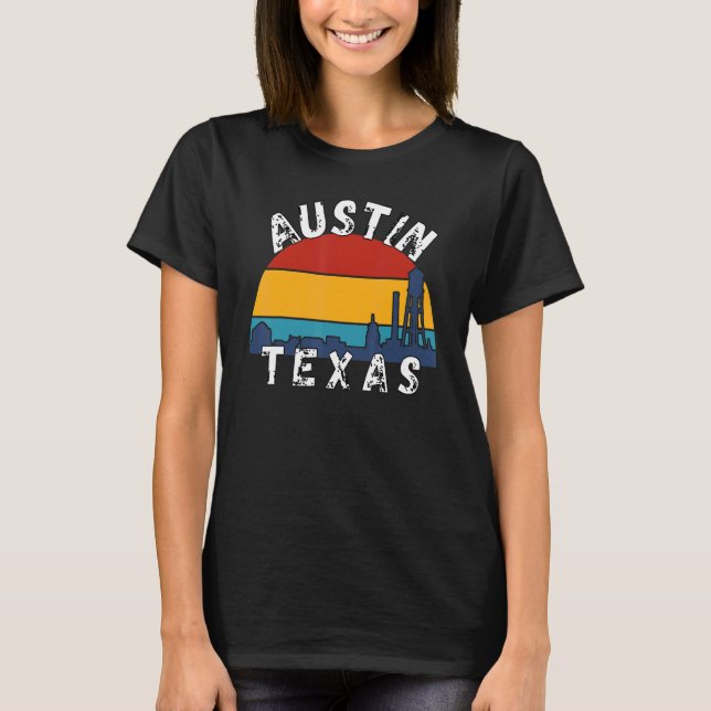 Camiseta Austin Texas Austin Texas Tx Souvenirs 1 (Anverso)