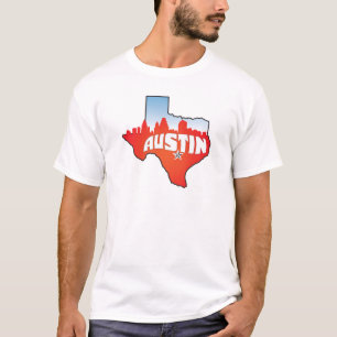 Camiseta Austin Texas Cityscape