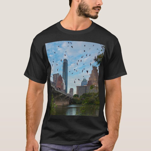Camiseta Austin, Texas con un adorno de cerámica para murci (Anverso)