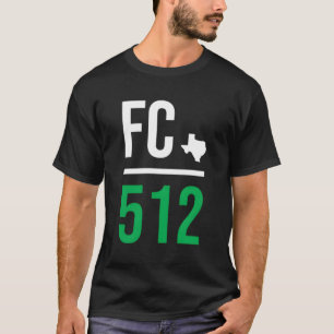 Camiseta Austin Texas Soccer 512 Futbol Fan Match Day Badge