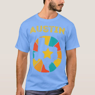 Camiseta Austin Texas Vintage Molress Souvenir 1