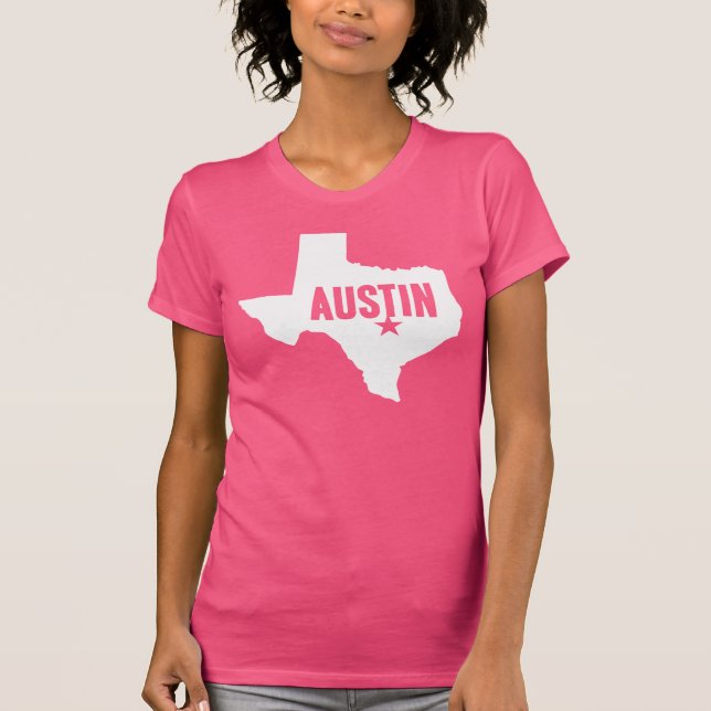 Camiseta Austin, TX (Anverso)