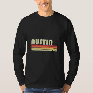 Camiseta AUSTIN TX TEXAS Funny City Home Roots Regalo Retro