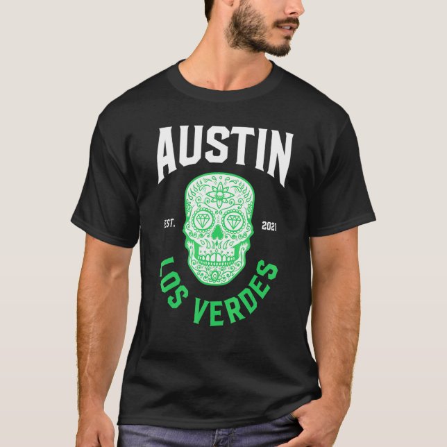 Camiseta Austin Verdes Gear Austin Futbol Austin Soccer Fc  (Anverso)