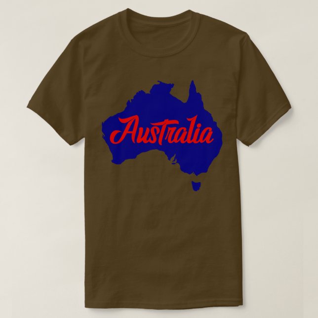 Camiseta Australia (Diseño del anverso)
