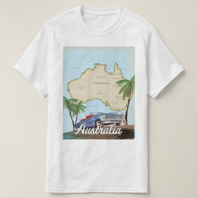 Camiseta Australia (Diseño del anverso)