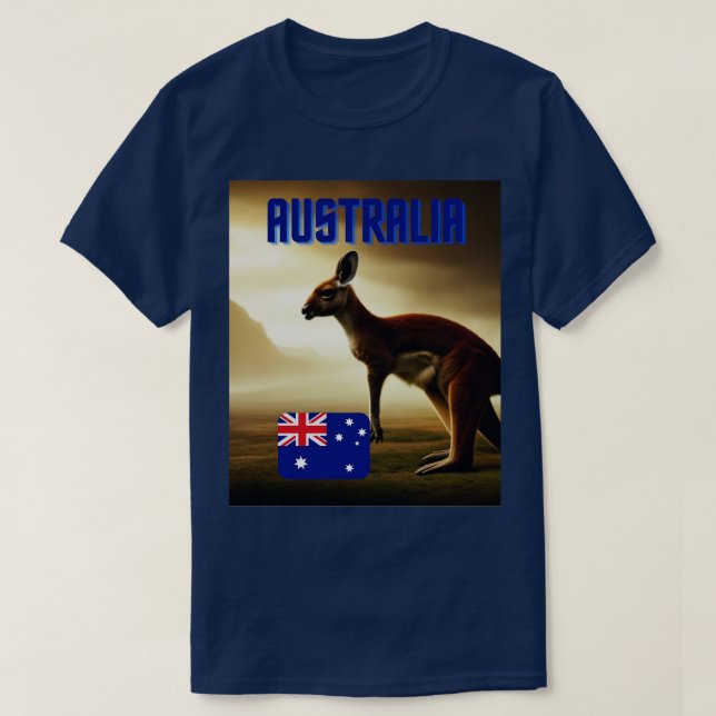 Camiseta australia (Diseño del anverso)