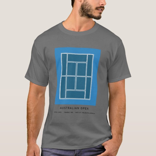 CAMISETA AUSTRALIA ABIERTA (Anverso)