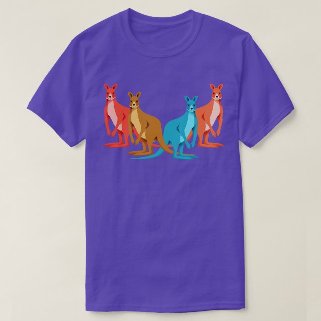 Camiseta Australia Animal Kangaroo (Diseño del anverso)