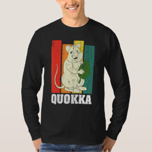 Camiseta Australia Animal Wildlife Aussie Retro Quokka