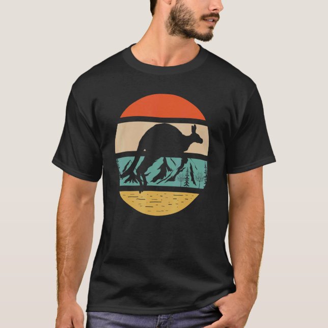 Camiseta Australia: Australia: Animal Zoo Animal Kangar (Anverso)
