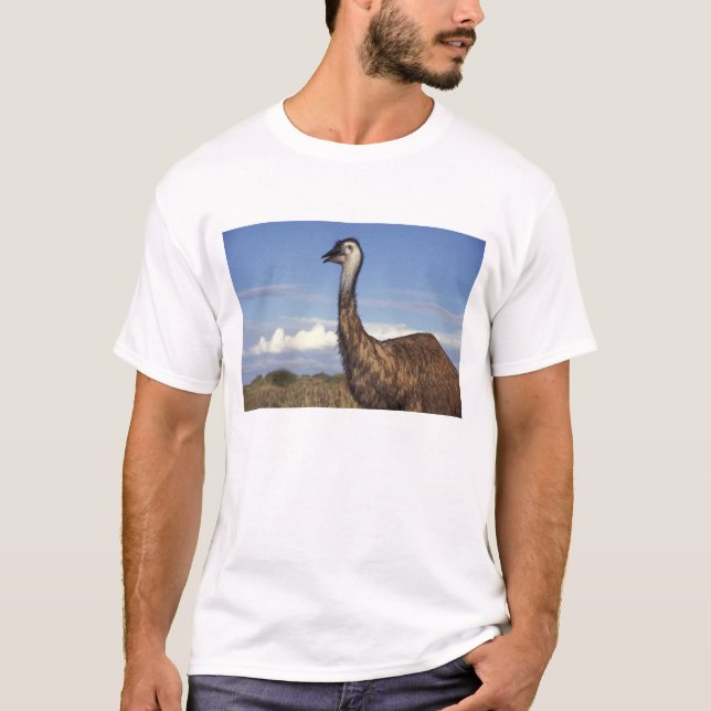Camiseta Australia, Australia Occidental. Emu (Dromaius) (Anverso)