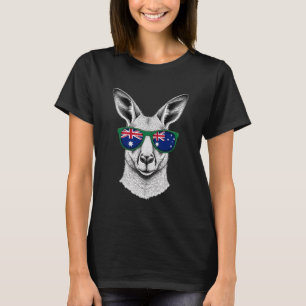 Camiseta Australia Canguro Bandera australiana 5