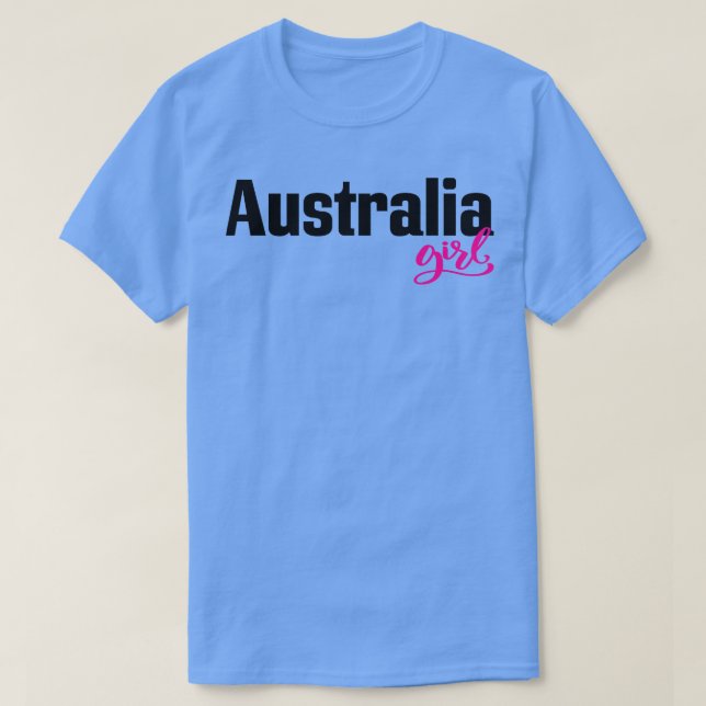Camiseta Australia Chica Australiano (Diseño del anverso)