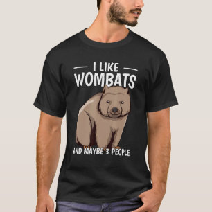 Camiseta Australia Cita Que Me Gustan Los Wombats Y Quizás