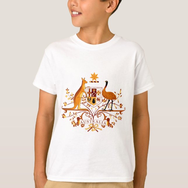 Camiseta Australia COA Brown (Anverso)