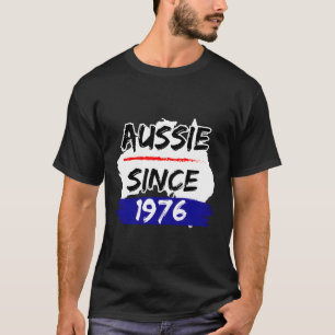 Camiseta Australia desde el mapa de Australia de 1976
