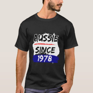 Camiseta Australia desde el mapa de Australia de 1978