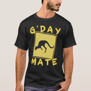 Camiseta Australia Día G Compañero Zoológico Animal Cangu