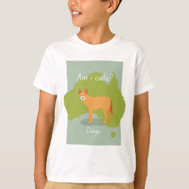 Camiseta Australia Dingo perro salvaje ¿Soy yo lindo?