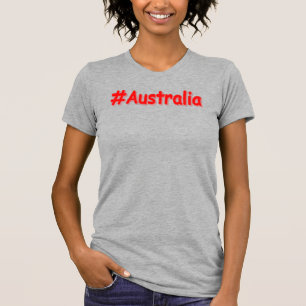 Camiseta "Australia", diseño elegante. ¡Hazte con una en Za