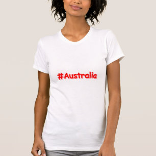 Camiseta "Australia", diseño elegante. ¡Hazte con una en Za