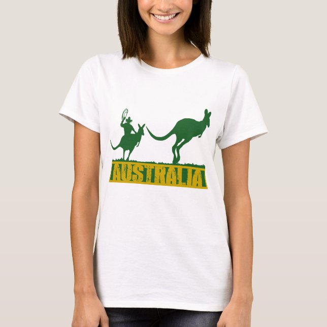 Camiseta Australia divertida (Anverso)