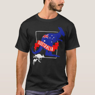 Camiseta Australia: El canguro australiano de los animales