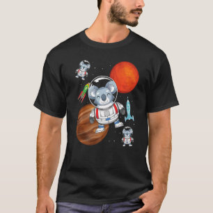 Camiseta Australia: El espacio de los animales viajó al ast