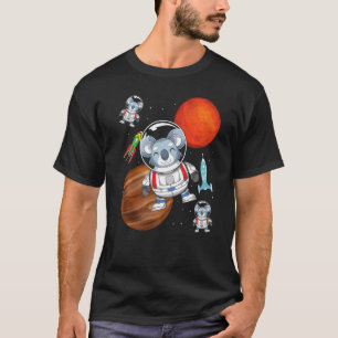 Camiseta Australia: El espacio de los animales viajó al ast