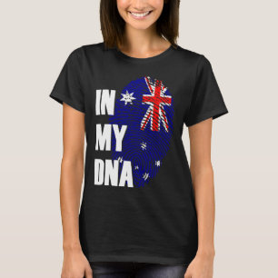 Camiseta Australia En Mi ADN Hombres Mujeres Niños