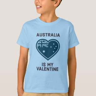 Camiseta Australia es mi San Valentín