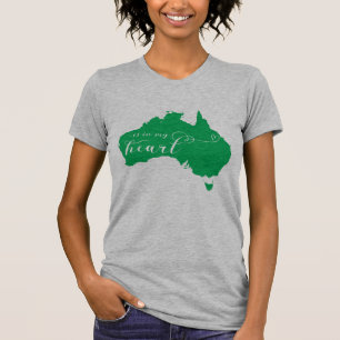 Camiseta Australia está en mi corazón