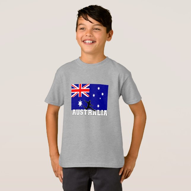 Camiseta Australia Football Soccer Australia National Team (Anverso completo)