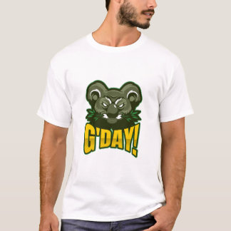 Camiseta Australia, G'day, Kola, Espíritu australiano