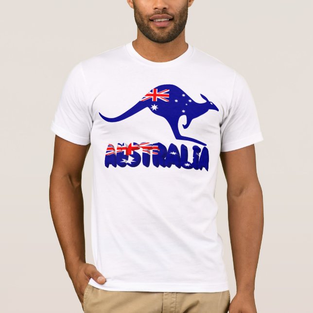 Camiseta Australia Kangaroo (Anverso)