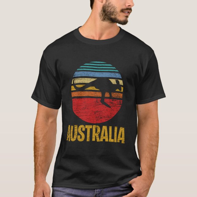 Camiseta Australia Kangaroo (Anverso)