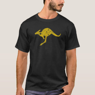 CAMISETA AUSTRALIA KANGAROO AUSSIE ROO FLAG ROUNDEL DEPORTE